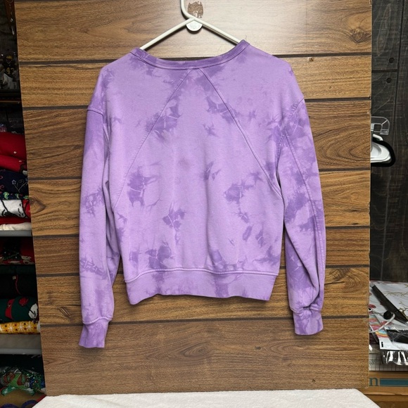 Members Mark size small Purple Tie-Dye Sweatshirt - Picture 3 of 5